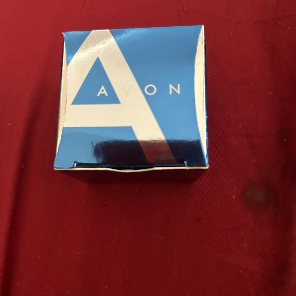 Vintage Avon angel necklace November birthstone in gift box
